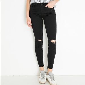 MOTHER The Looker Frayed Ankle in Guilty as Sin